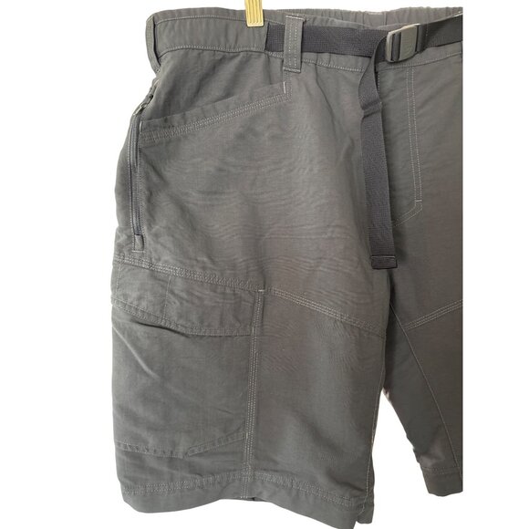 The North Face Mens Size XL Paramount Peak II Shorts Black‎ Hiking Camping Cargo - Picture 4 of 11